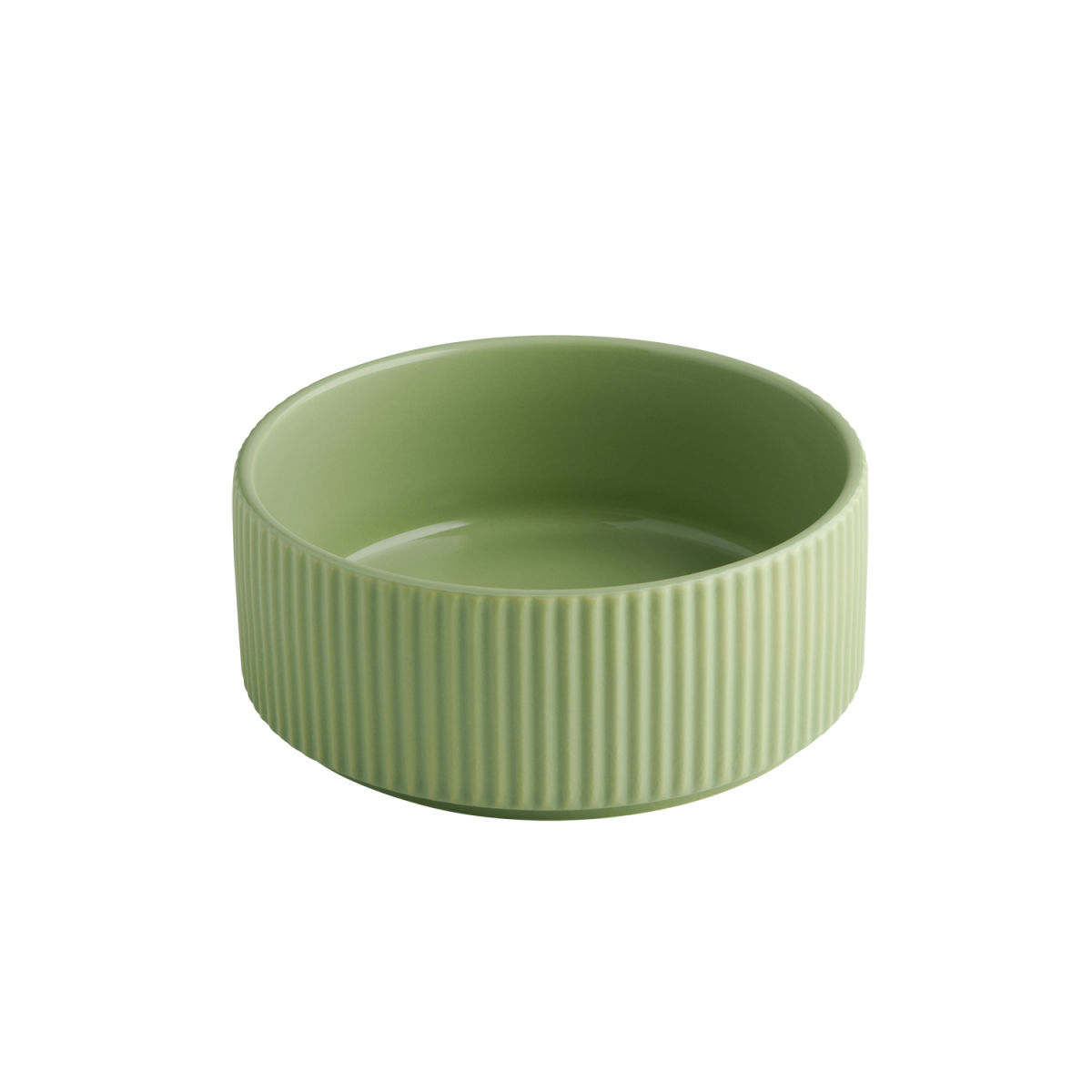 APS Schale -THE GRID-; 450 ml, 14x6 cm (ØxH); grün; 6 Stück / Pack