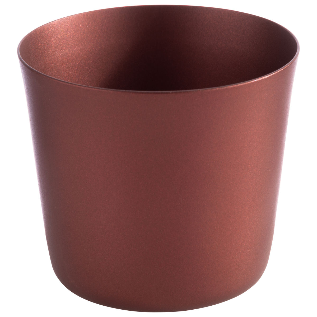 APS Schale LEVANTE, Edelstahl, doppelwandig 400 ml, 8.5x8.5x8.5 cm (LxBxH); rot
