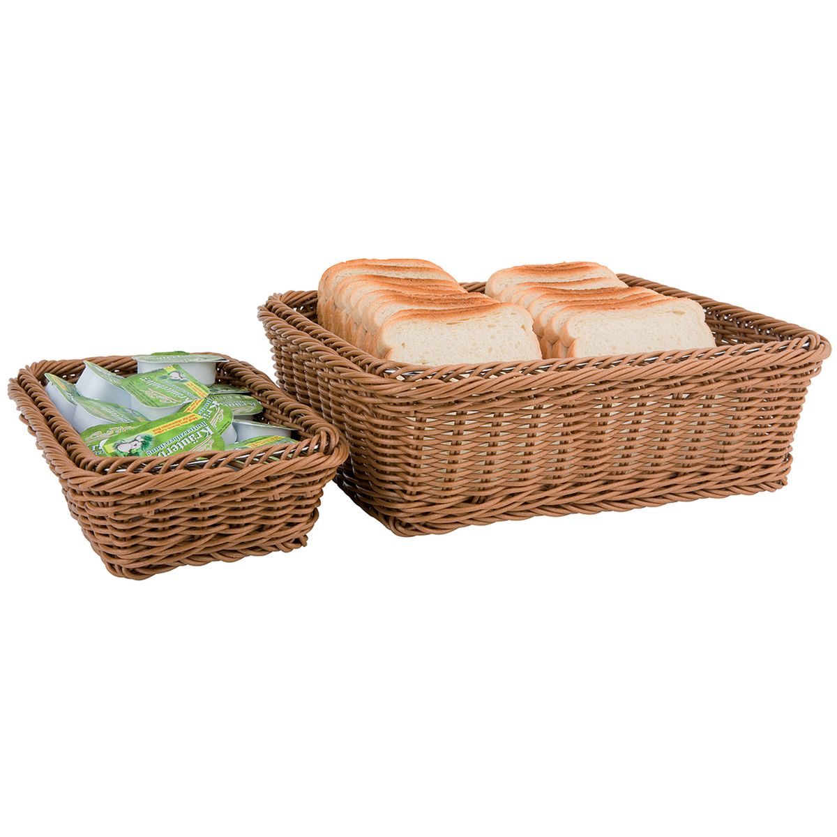 APS GN 1/2 Korb GN-LINE, Polypropylen 33x28x7 cm (LxBxH); hellbraun; rechteckig