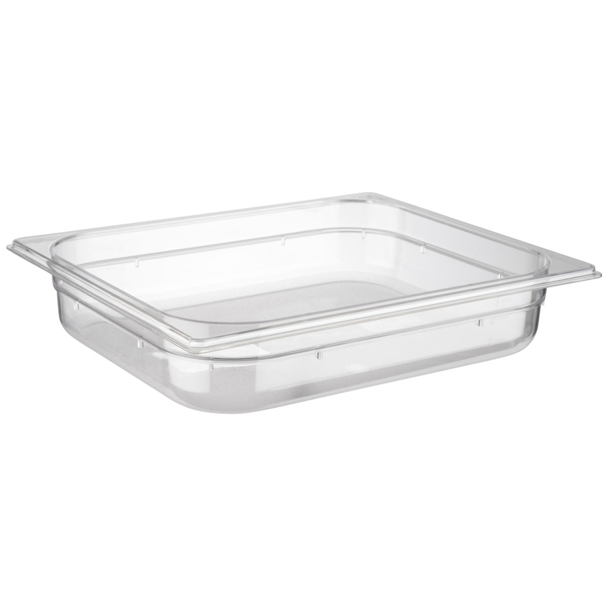 APS GN 1/2 Behälter, Polycarbonat GN 1/2, 3.9 l, 32.5x26.5x6.5 cm (LxBxT); transparent