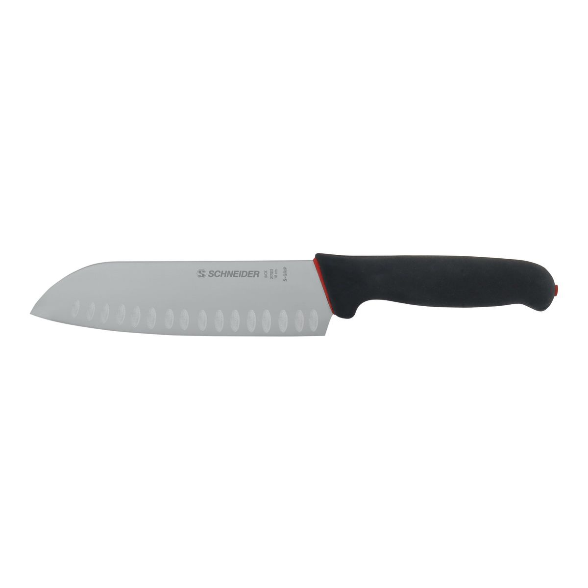 Schneider S-Grip Santoku Klingenlänge 18 cm; schwarz