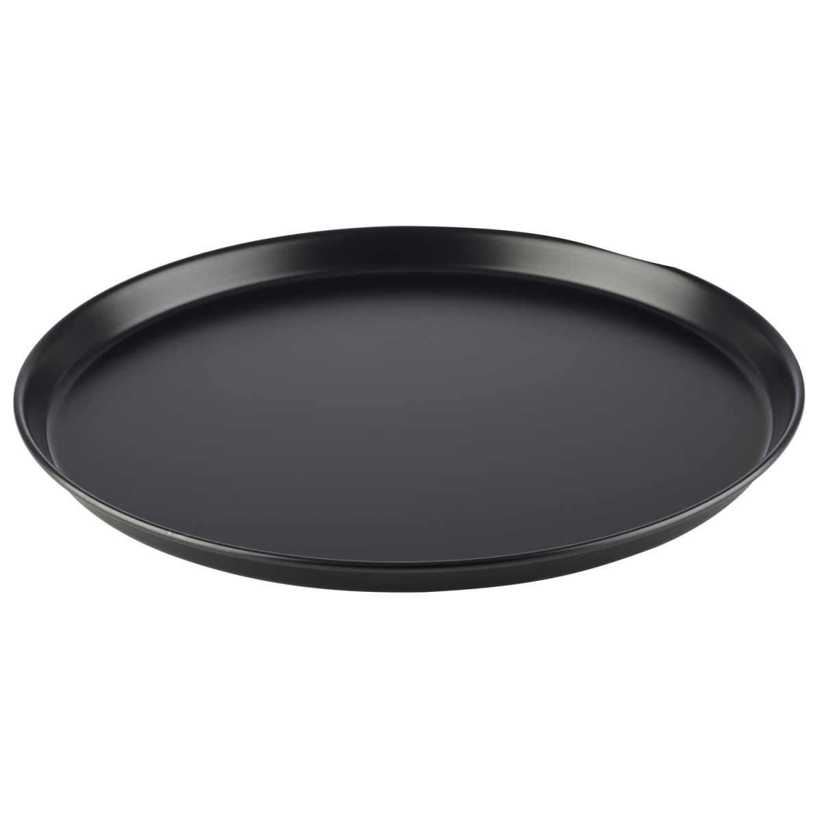 APS Pizzablech, Blaublech (nicht beschichtet), rund; 36x36x2.5x36 cm (LxBxHxØ); schwarz; rund