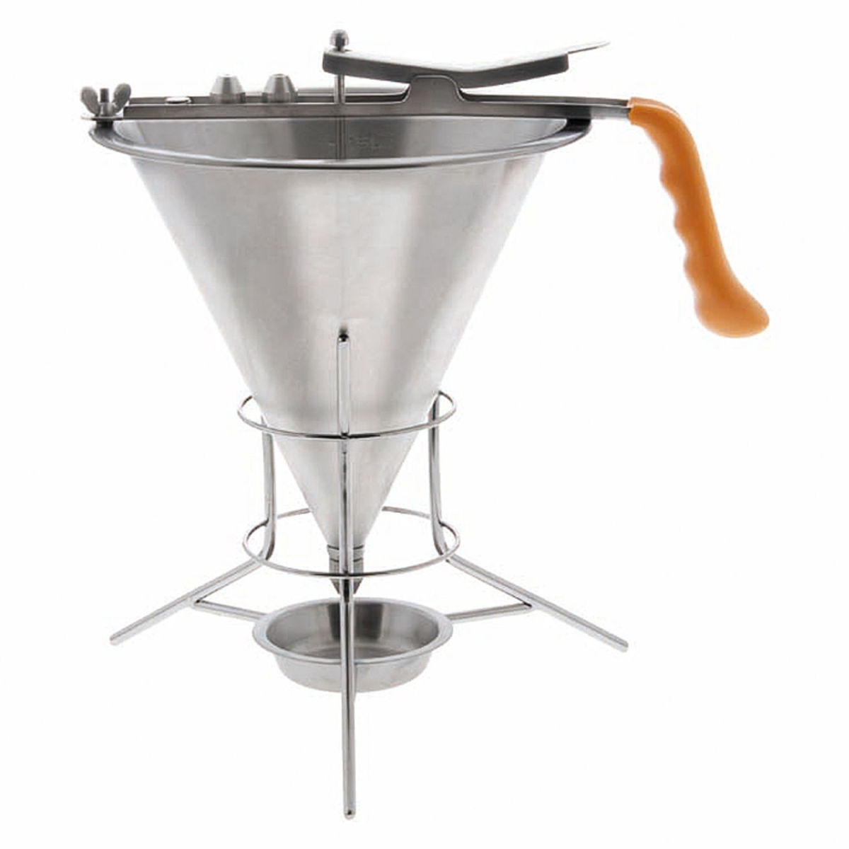 APS Saucen- und Fondanttrichter 21x31.5x20 cm (BxHxØ); silber