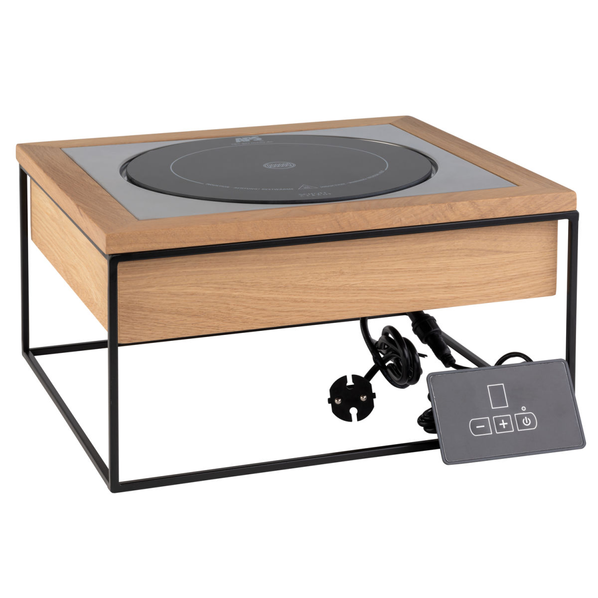 APS Induktionsstation VALO, 900 W, mit Regler 35.4x32.5x19 cm (LxBxH); mehrfarbig