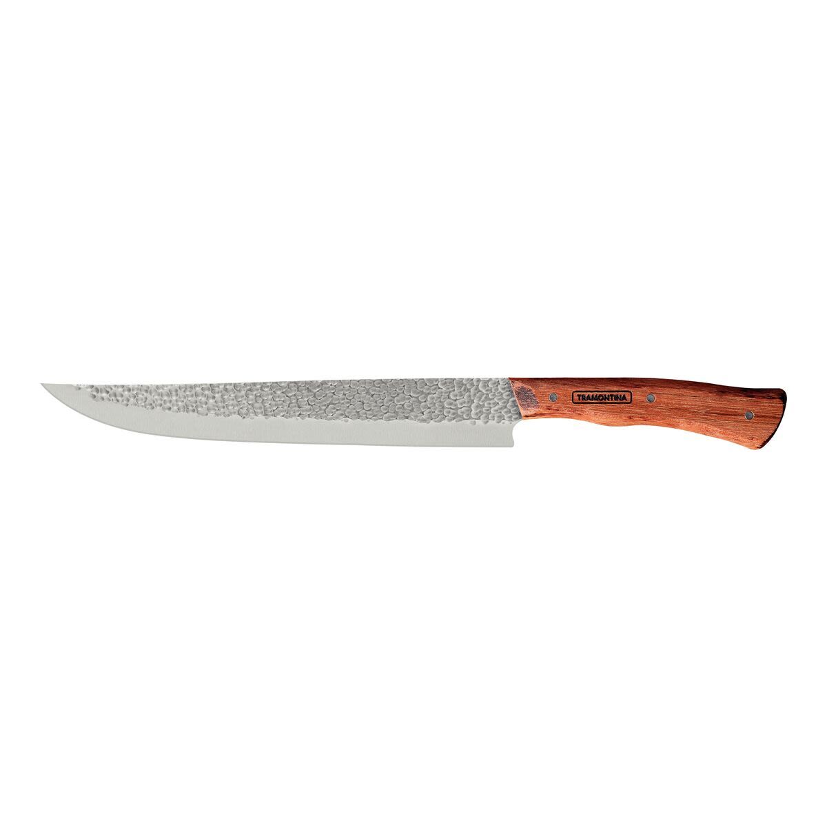 TRAMONTINA Fleischmesser Nomade Klingenlänge 25 cm, 38.9 cm (L); silber/braun