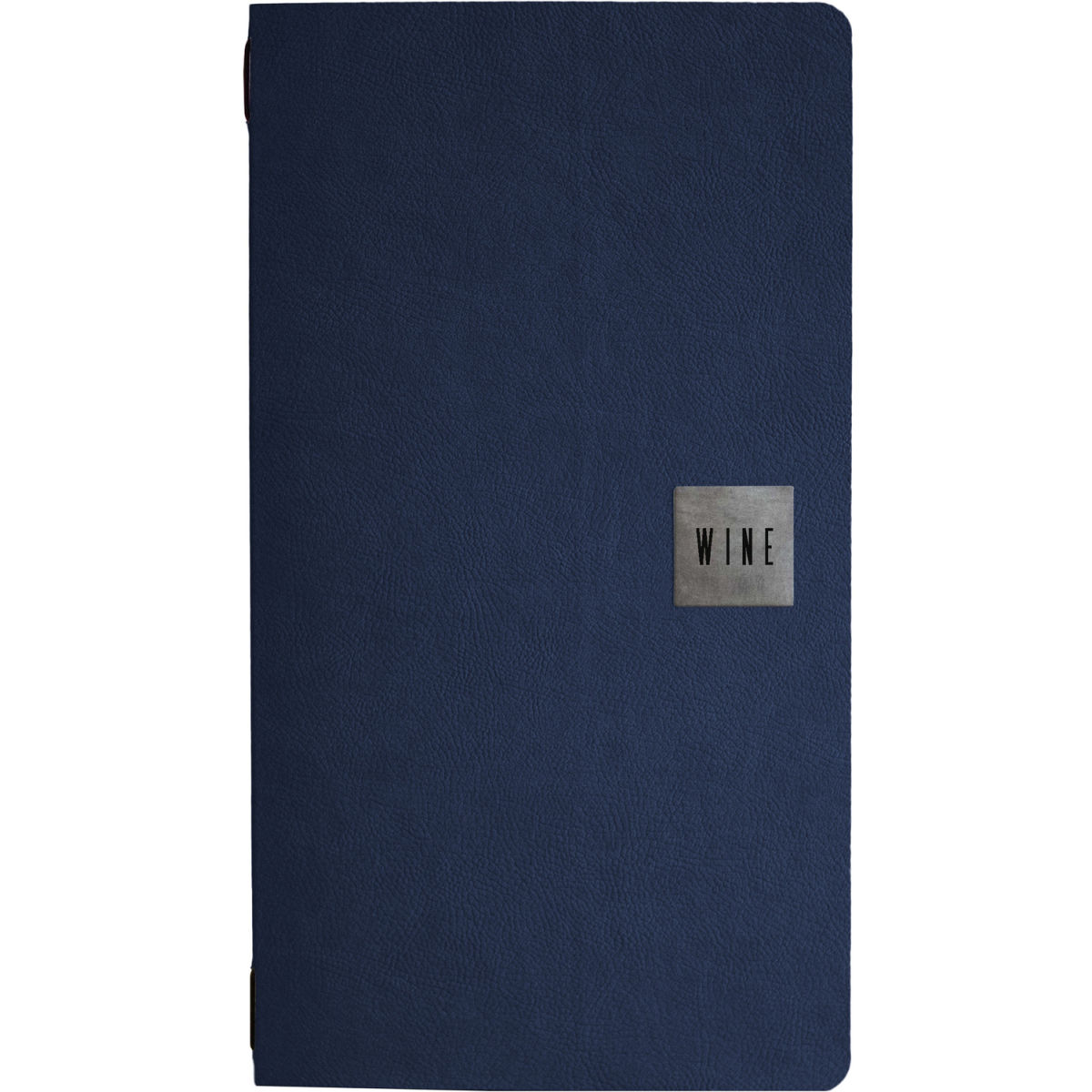 STIL CASA Stil casa, 12er-Set Menükartenhalter Größe 2/2, Polyurethan, drei Innenhüllen aus Kunststoff, elastischer Umschlaghalter navy; 12 Stück / Pack