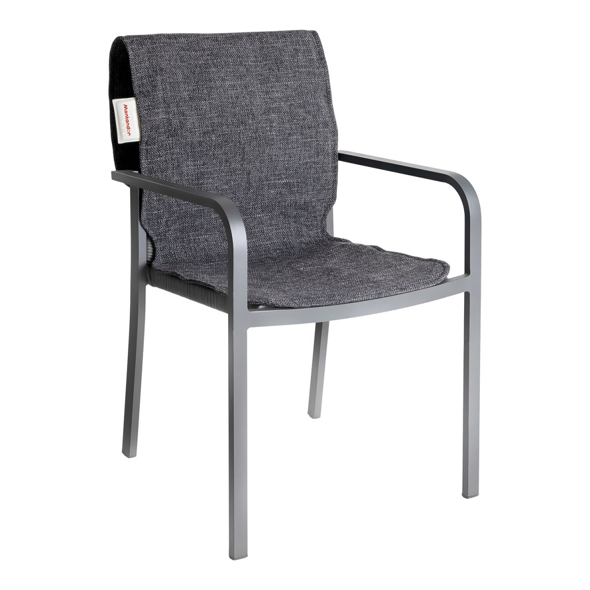 Coprisedile riscaldante a infrarossi - Grigio scuro - Speciale per Hotel, Restaurants e Cafe Montandor; 3x52 cm (LxL); grigio