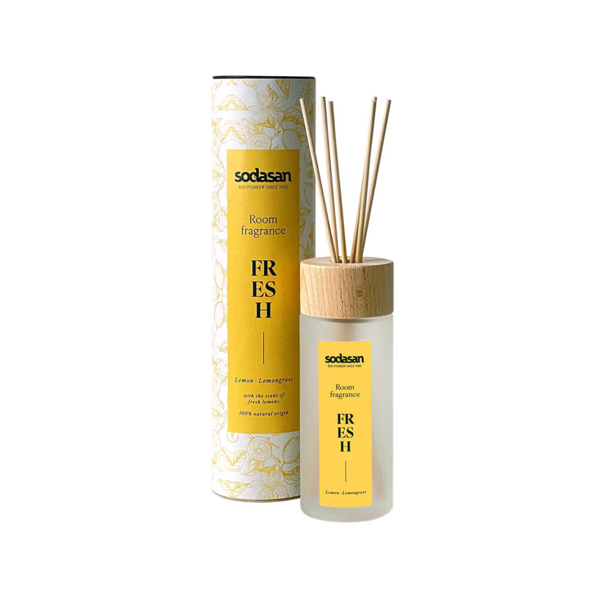 Sodasan Raumduft Lemon 200 ml; 200 ml, 9.5x25.5 cm (BxH); weiß/gelb