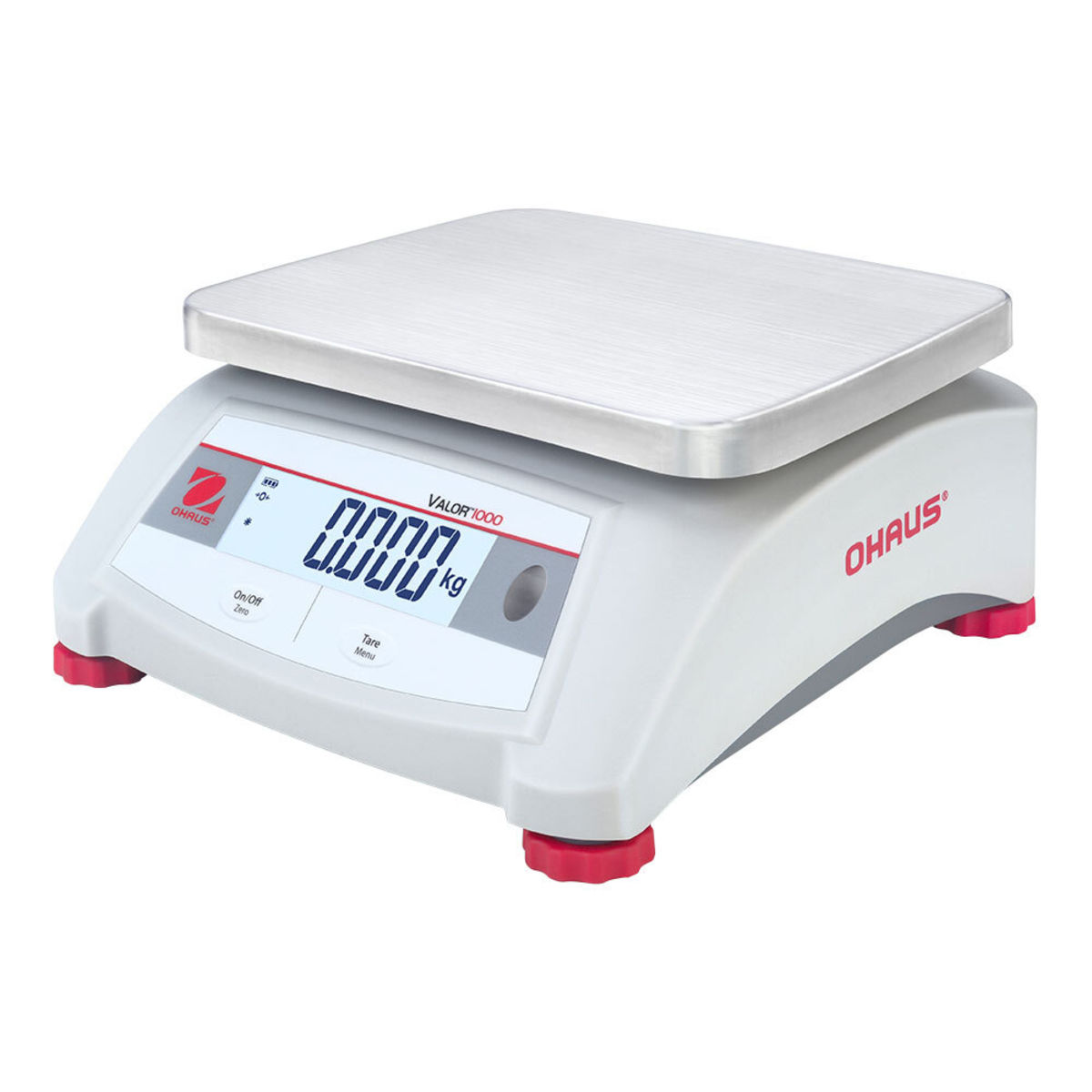Ohaus Küchenwaage, Kapazität 3 kg, Teilung 0,5 g 26x12.2 cm (BxH); mehrfarbig