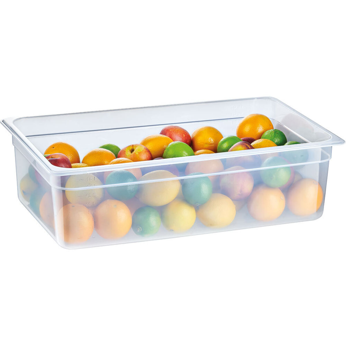Stalgast Gastronormbehälter Serie Buffet von Stalgast, GN 1/1 Polypropylen GN 1/1, 0.014 l, 53x32.5 cm (BxT); transparent