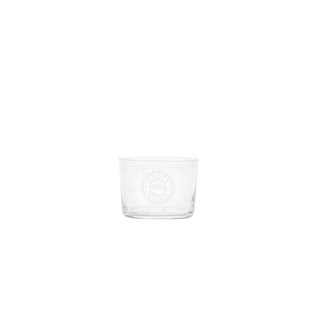 Costa Nova 6 Kleine Becher Nova 220 ml, 8x6 cm (ØxH); transparent; 0.2 l Eichstrich, 12 Stück / Pack