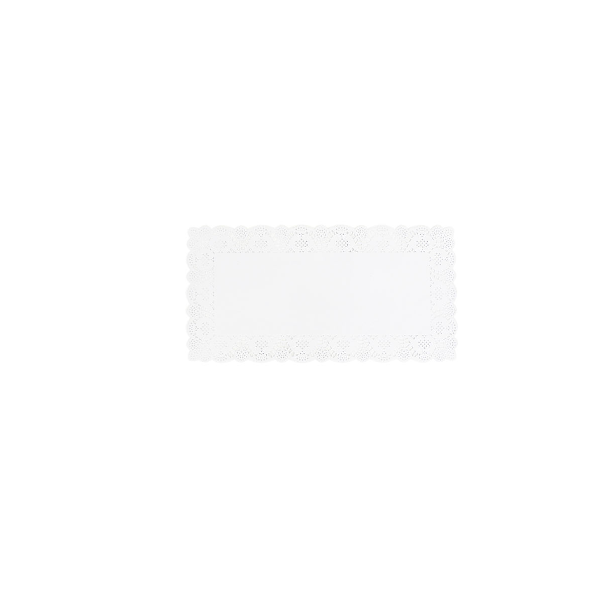 Schneider Tortenspitze 20x40 cm (LxB); weiß; 100 Stück / Pack