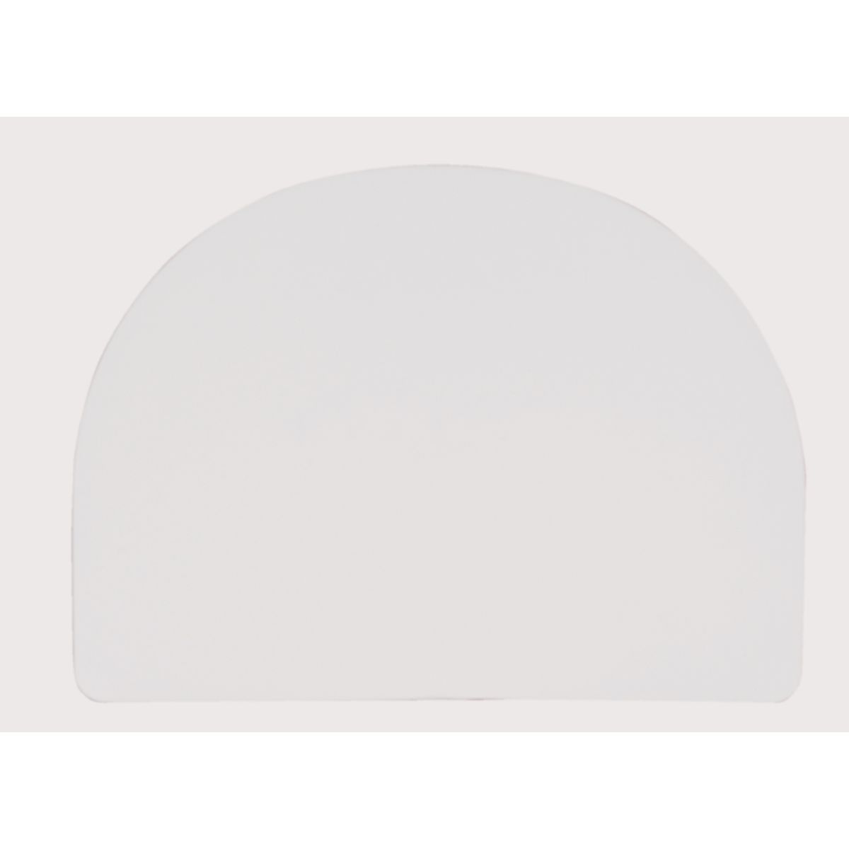 Schneider Teigschaber LDPE 12x8.8 cm (LxB); weiß