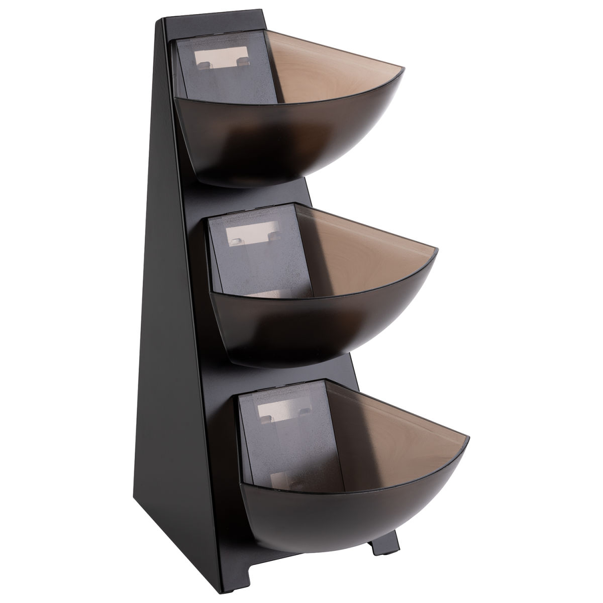 APS Gestell MULTI RACK, 3-stufig 28x19.5x41 cm (LxBxH); schwarz
