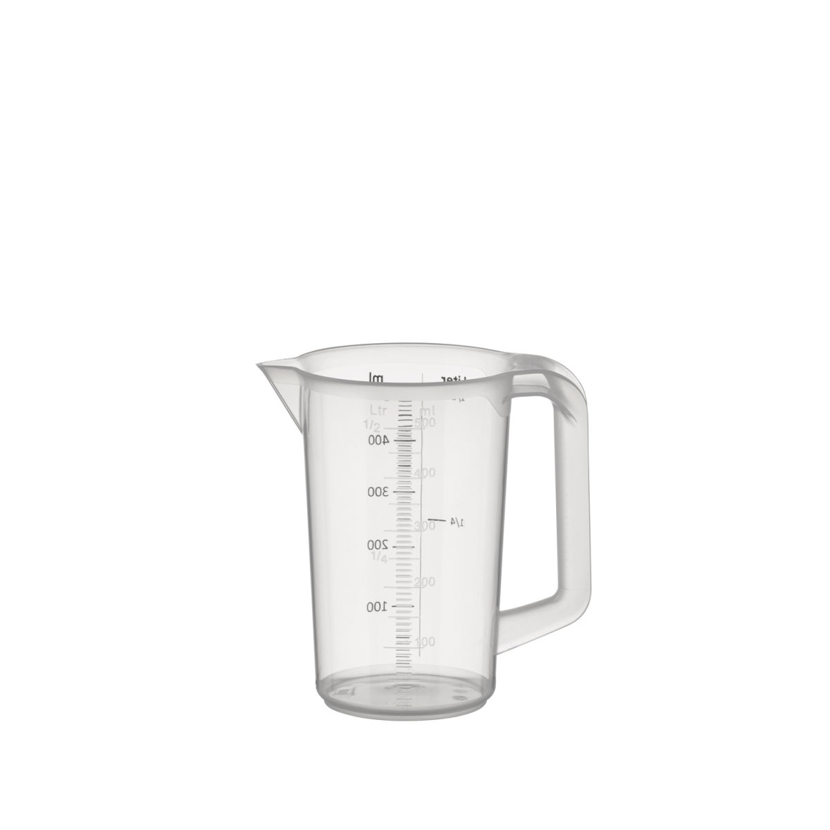 APS Messbecher PRO, Polypropylen 0.5 l, 9.5x9x9x14 cm (ØxLxBxH); transparent; rund