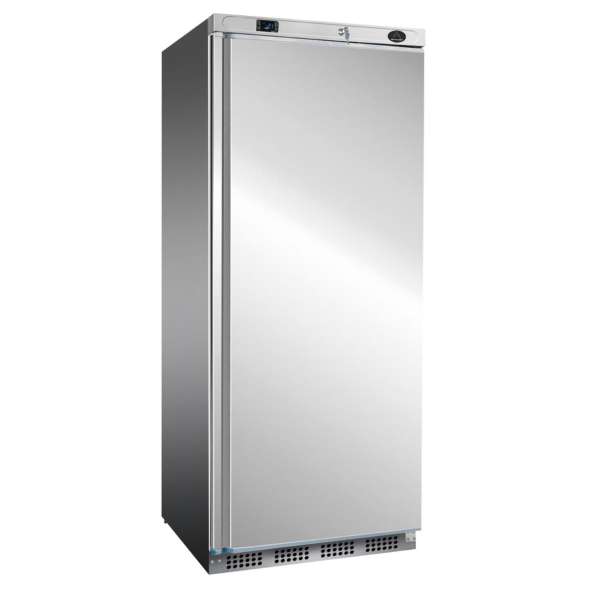 A&S Polarny Edelstahl Tiefkühlschrank I 555 L TK-600SS 469 l, 77.7x189.5x69.5 cm (BxHxT); edelstahl