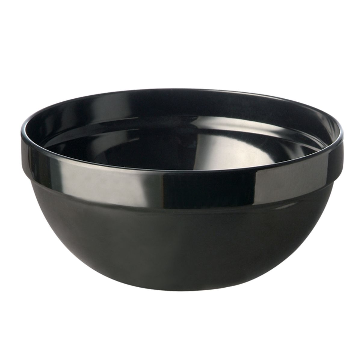 APS Schale CASUAL MAXI, Melamin 2500 ml, 23x10.5 cm (ØxH); schwarz