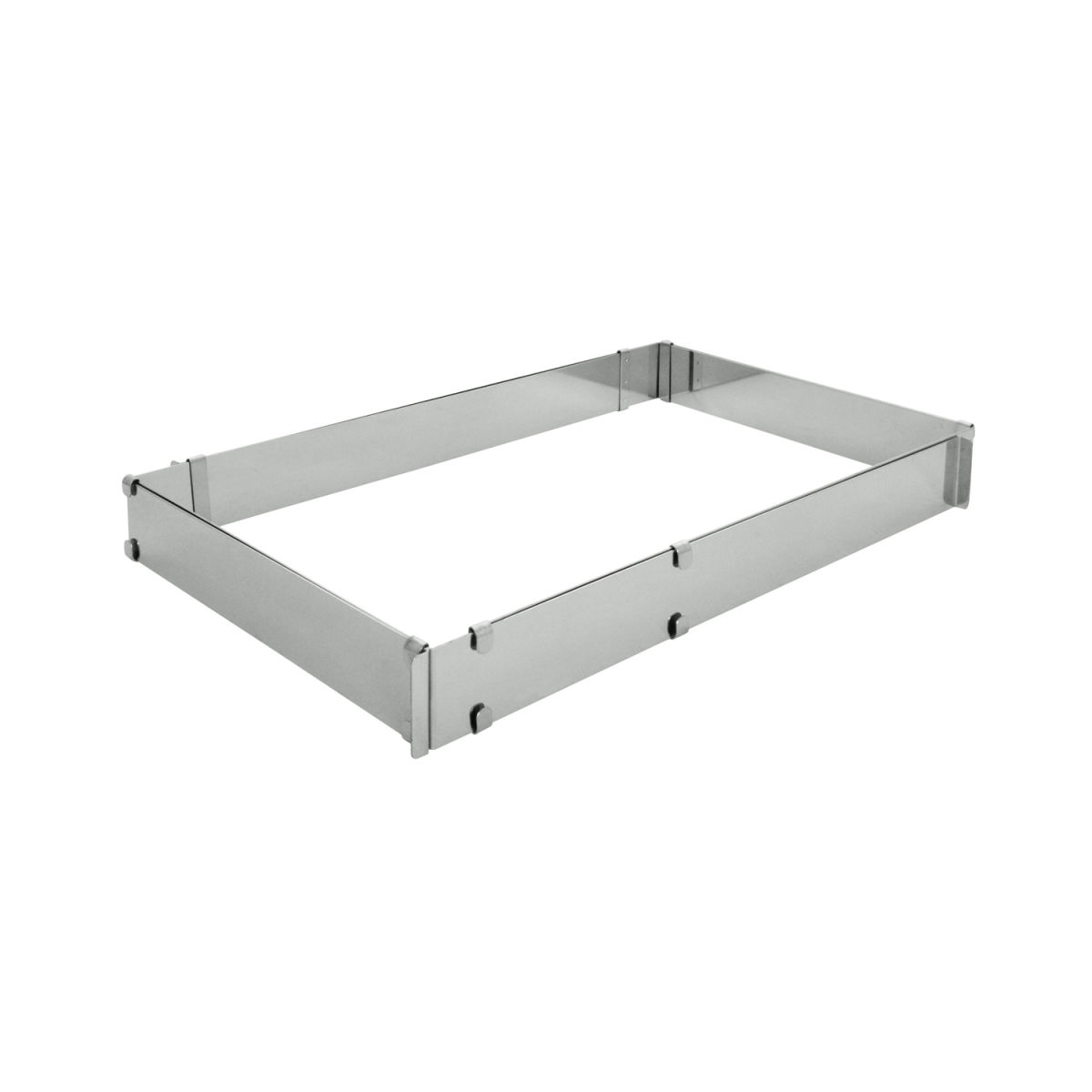 Schneider Backrahmen 43x29x5 cm (LxBxH); edelstahl