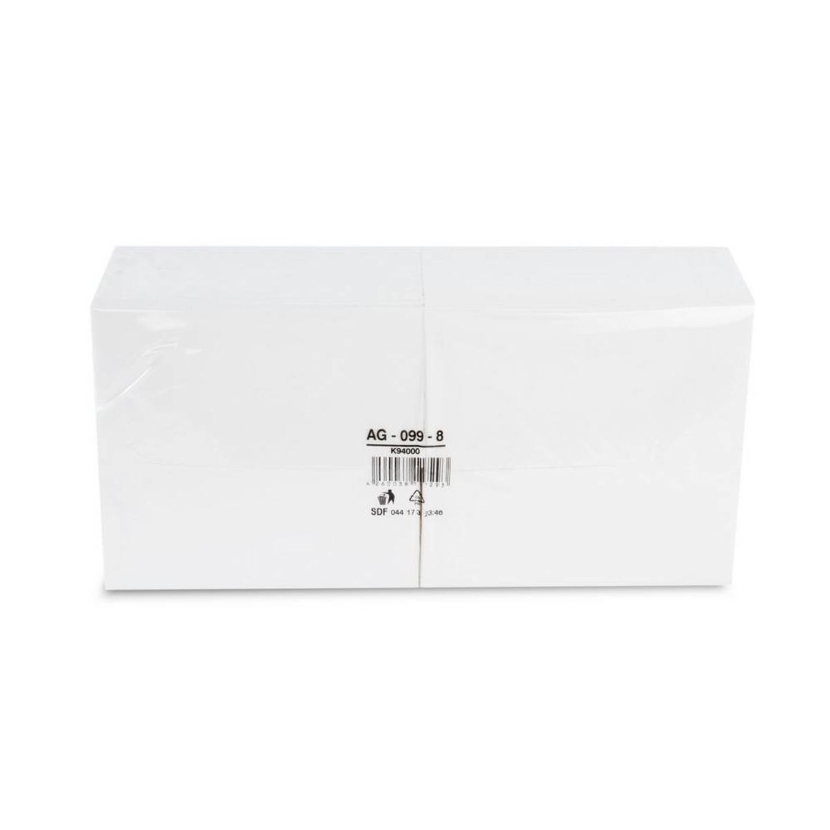 Plock Servietten 33x33 cm 1600 Stück; 33x33 cm (BxL); weiß; 1600 Stück / Pack