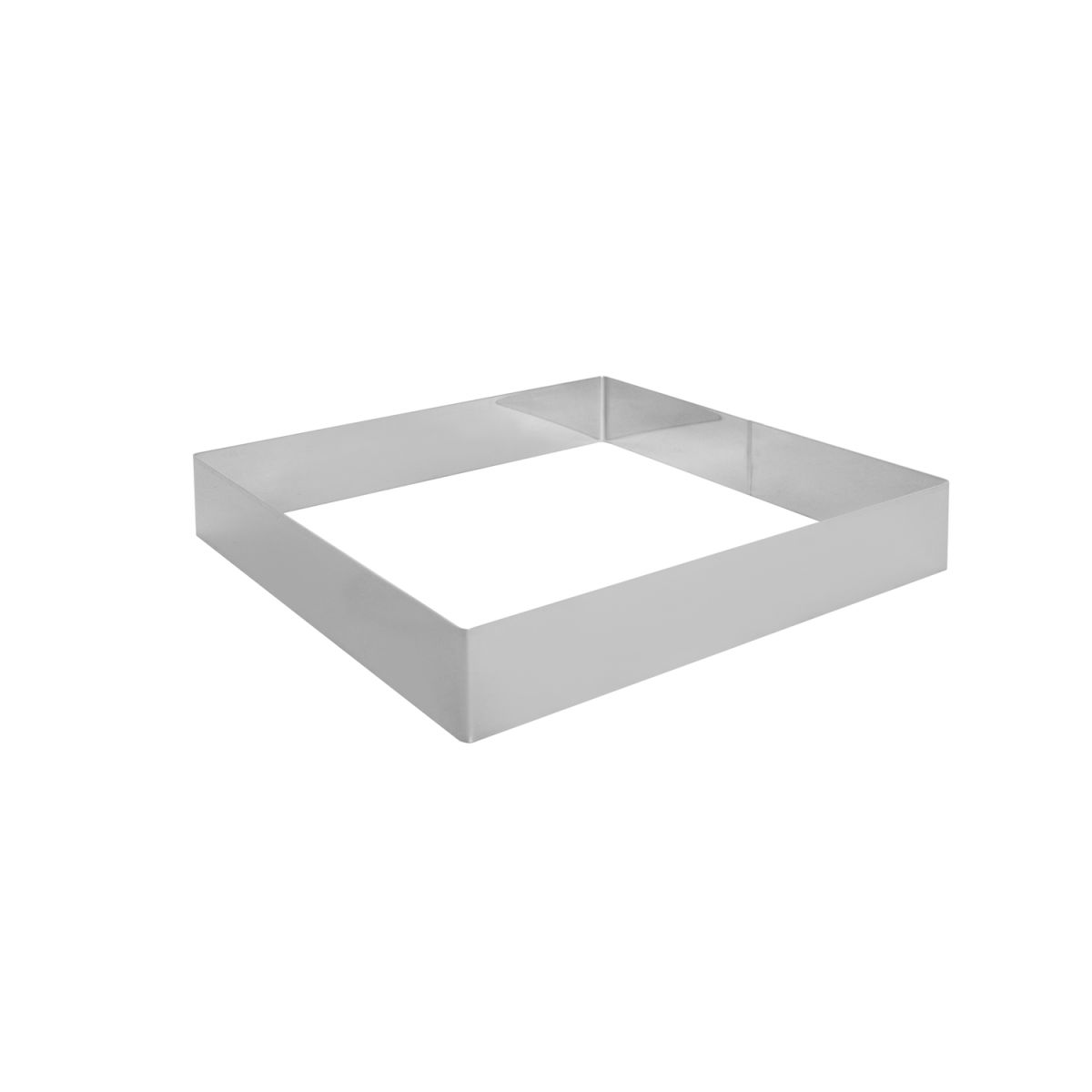 Schneider Schnitten-/Backrahmen Quadrat 30x30x5 cm (LxBxH); edelstahl
