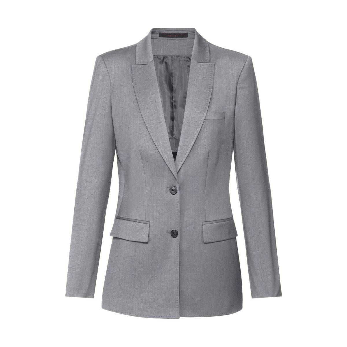 GREIFF Damen-Langblazer RF Modern 37.5 Kleidergröße 52; hellgrau