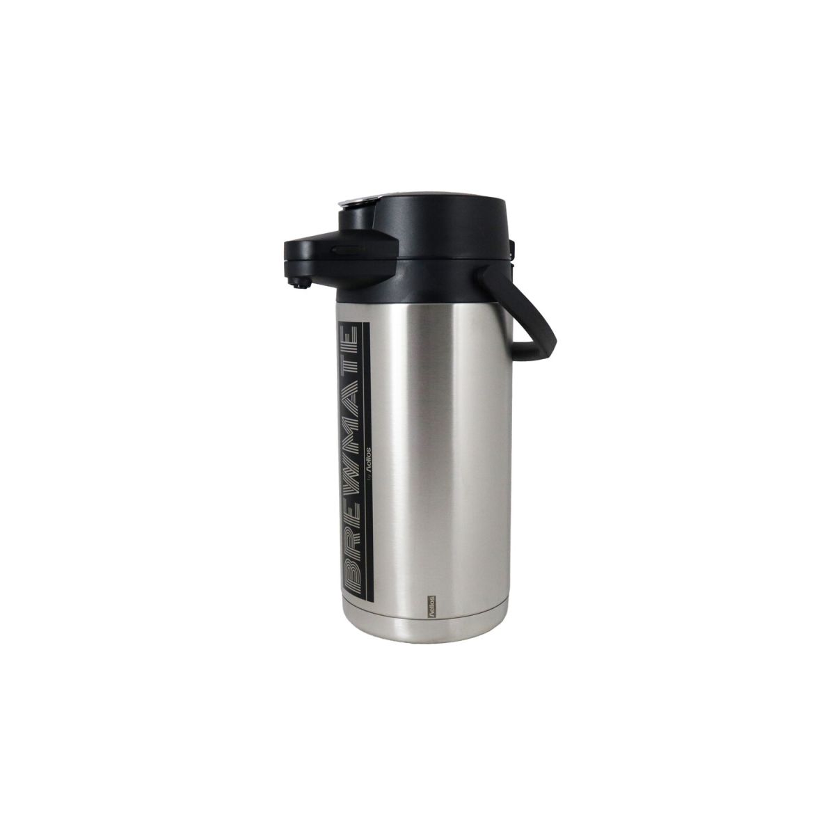 Thermos a pompa in acciaio inox BREWMATE helios; 2200 ml, 6.9x38.5 cm (ØxH); argento