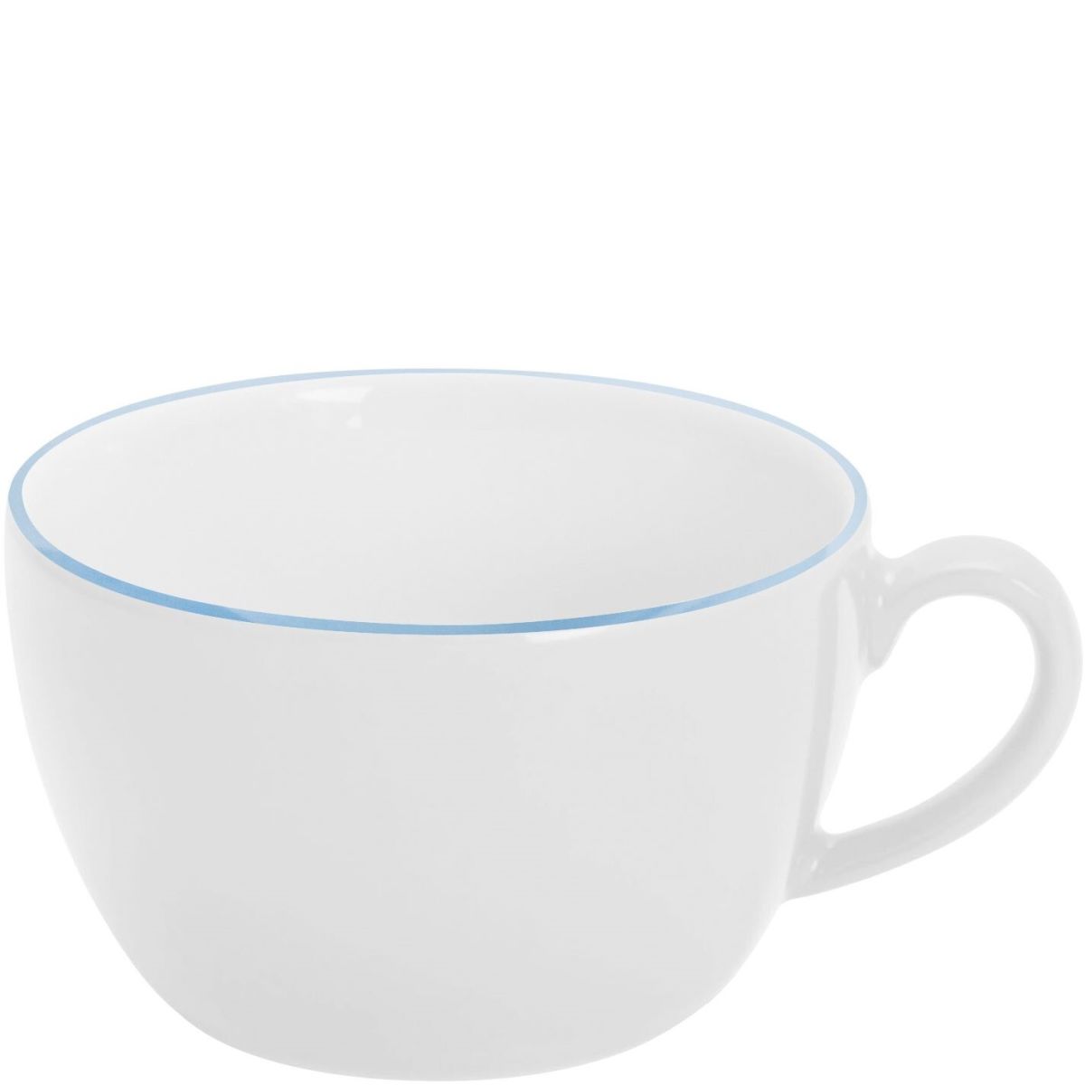 Kahla Cappuccino-Obertasse Pronto Line 250 ml, 9.5x5.9 cm (ØxH); hellblau; rund; 6 Stück / Pack