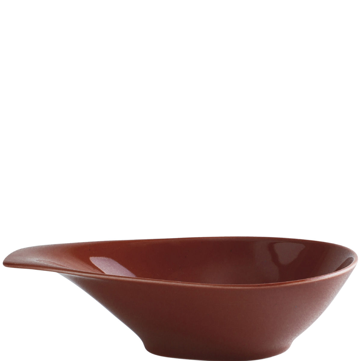 Kahla Schale Homestyle mit Griff 710 ml, 23.7x16.8x6.8 cm (LxBxH); rot; oval; 6 Stück / Pack