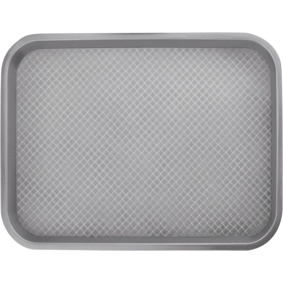 Stalgast Fast Food Tablett 45x35 cm (LxB); grau; rechteckig
