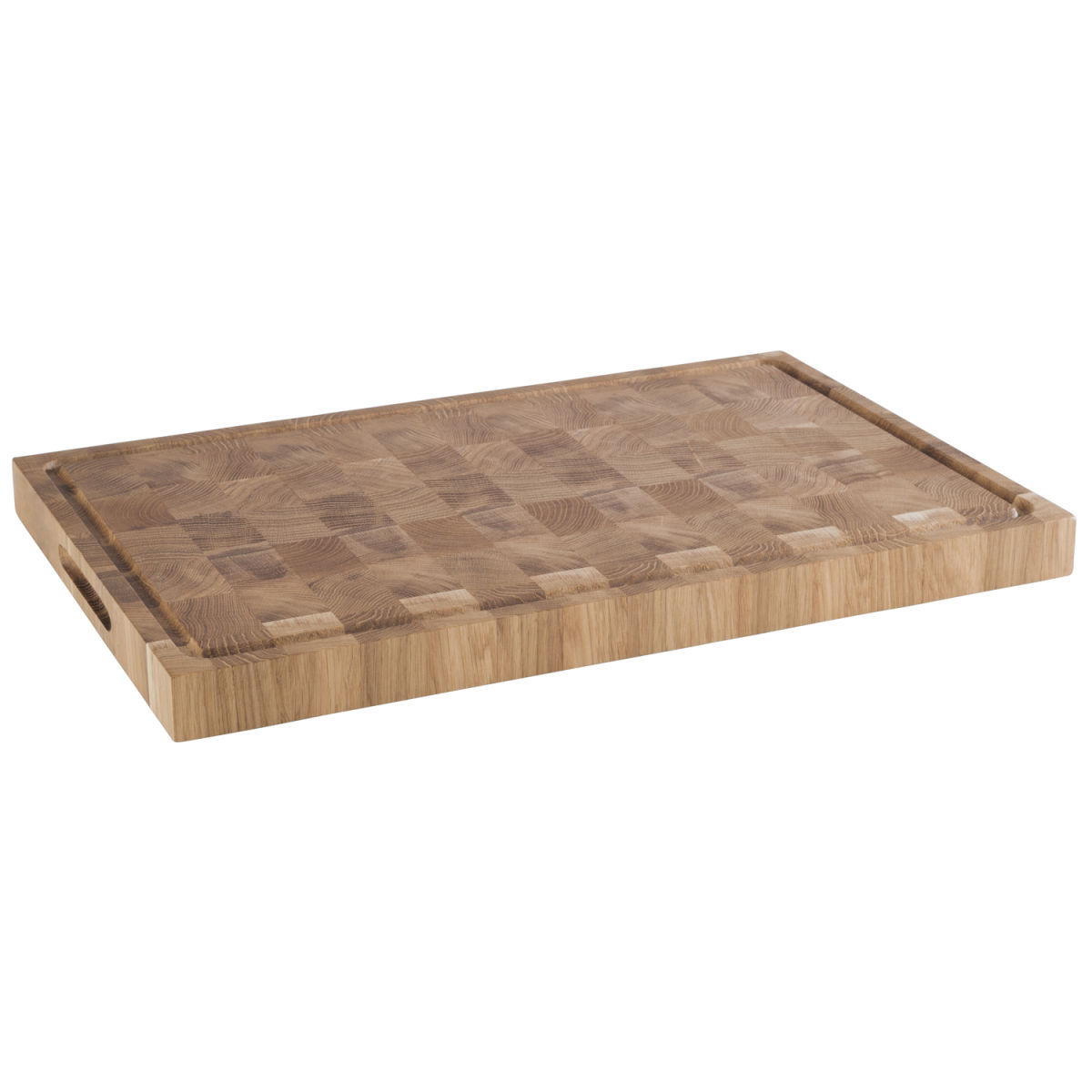APS Buffetbrett PROFI, Eichenholz 58x37.5x4.5 cm (LxBxH); braun; rechteckig