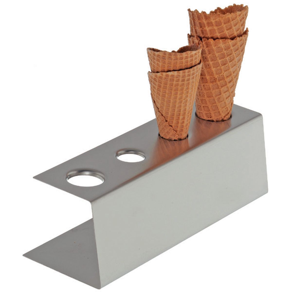 APS Eiswaffel.Ständer 27x9.5x3.1x9 cm (LxBxØxH); transparent