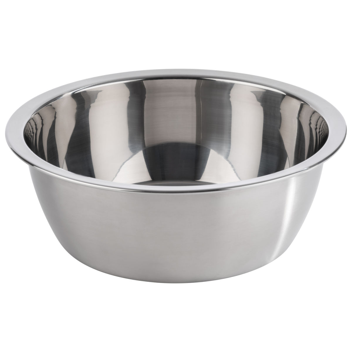 APS Schale, Edelstahl, mit Rand 3000 ml, 26x26x9 cm (LxBxH); silber