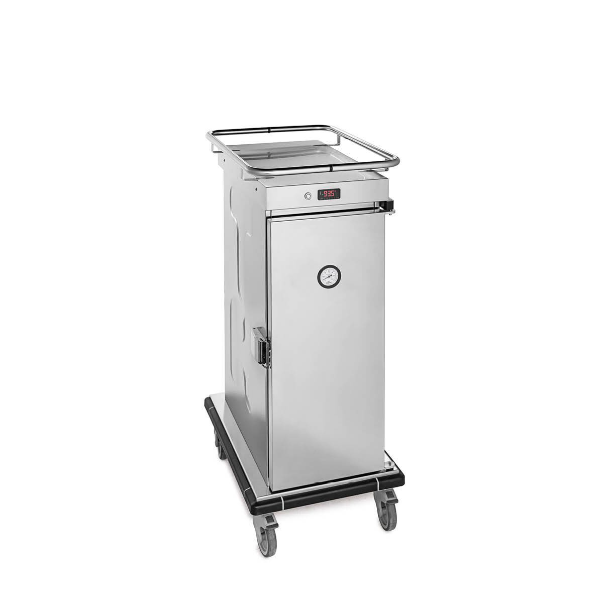 thermohauser Thermo Tower Cold, 14 Einschübe, Nutzinhalt 144 Liter 144000 ml, 53.5x53.5x145.3 cm (BxTxH); silber