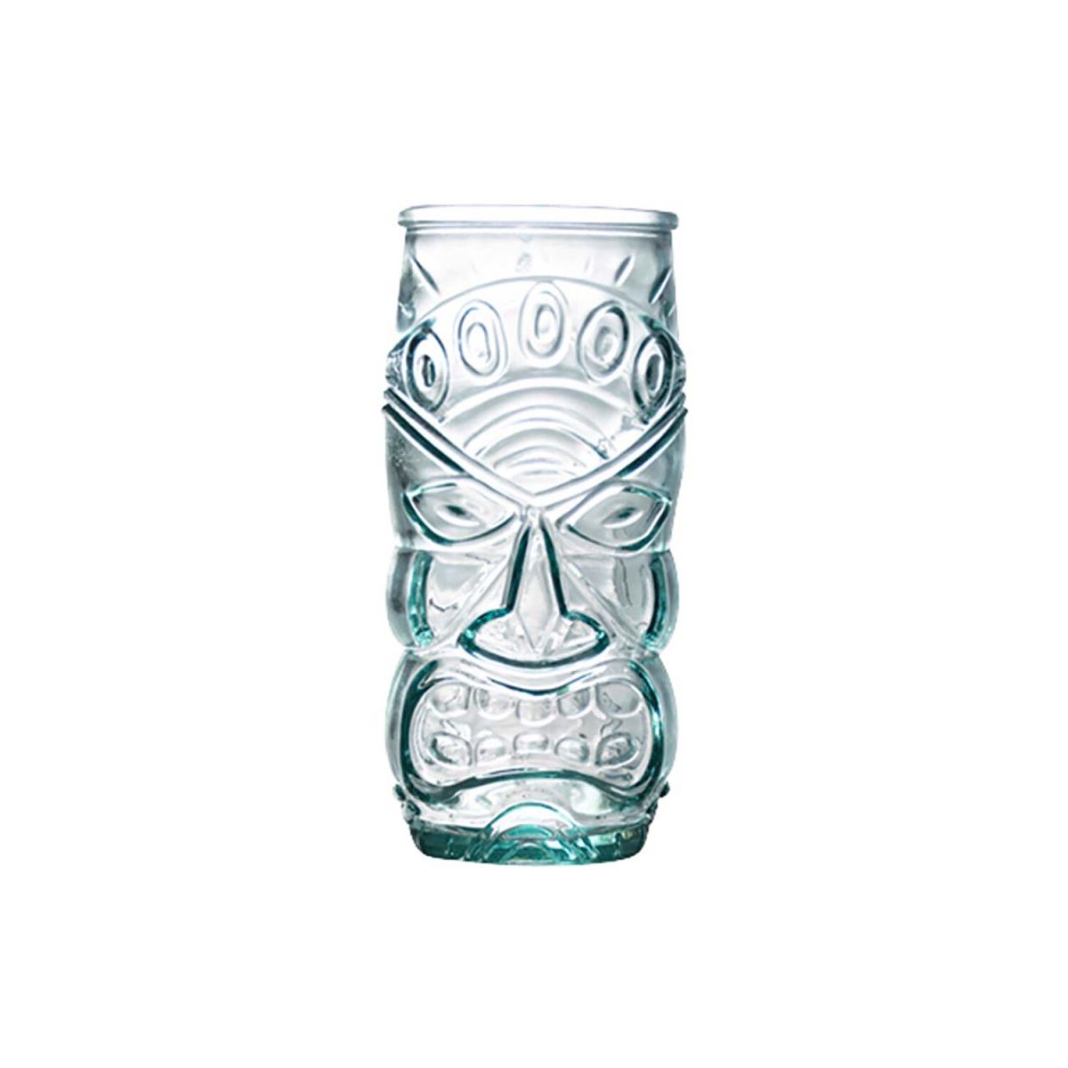 Vidrios Trinkglas 'Tiki' 0,55 l, aus Recyclingglas; 0.55 ml, 8x17 cm (ØxH); transparent