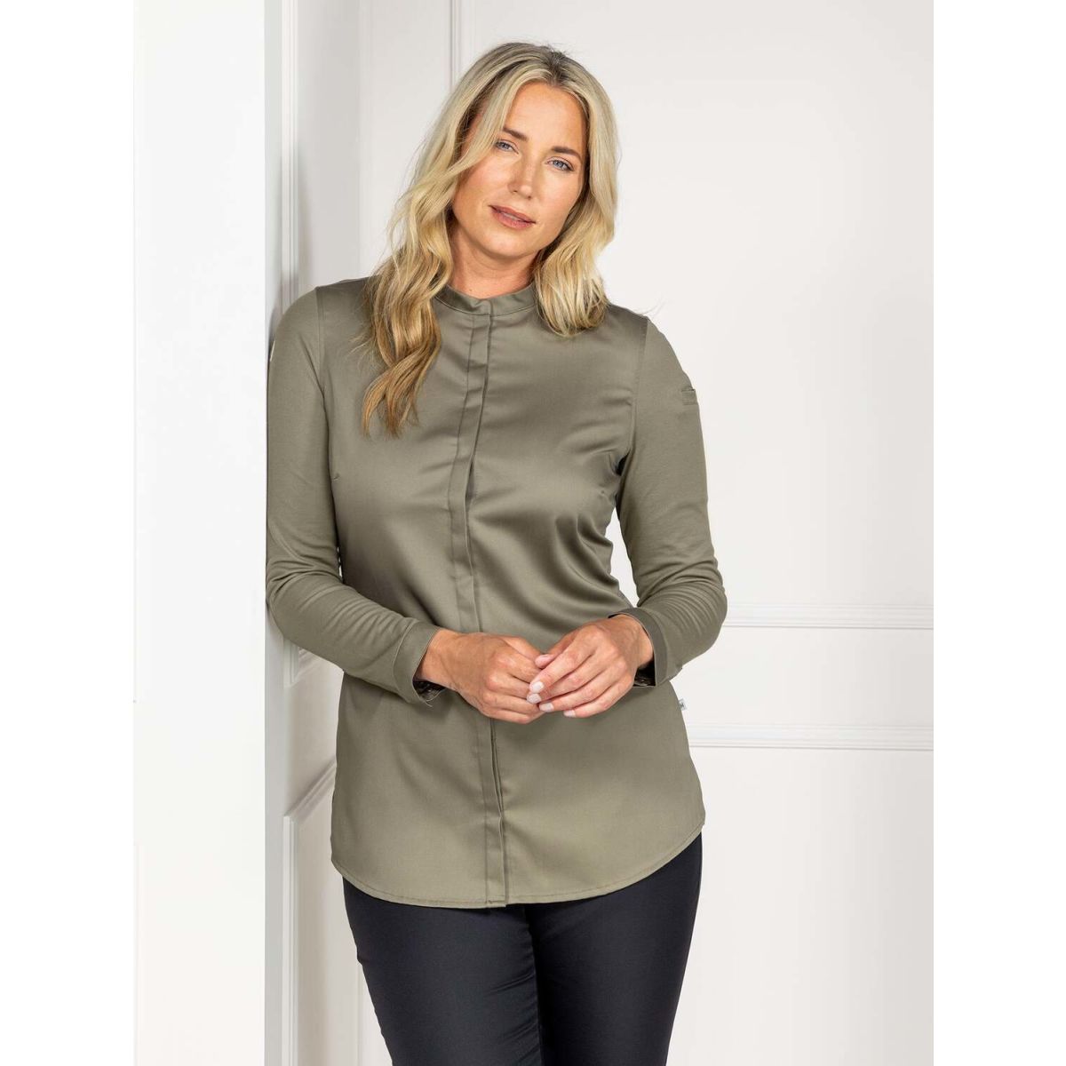 Le Nouveau Chef Kochjacke Jolie Kleidergröße 3XL; grün