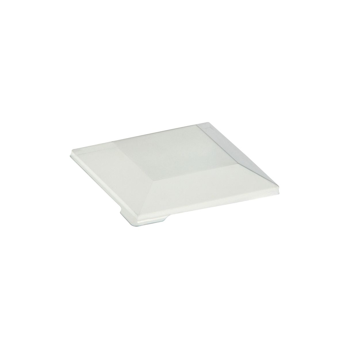 suplesse Deckel KOVA22 rPET - 72x72mm 1 cm (H); transparent; 400 Stück / Pack