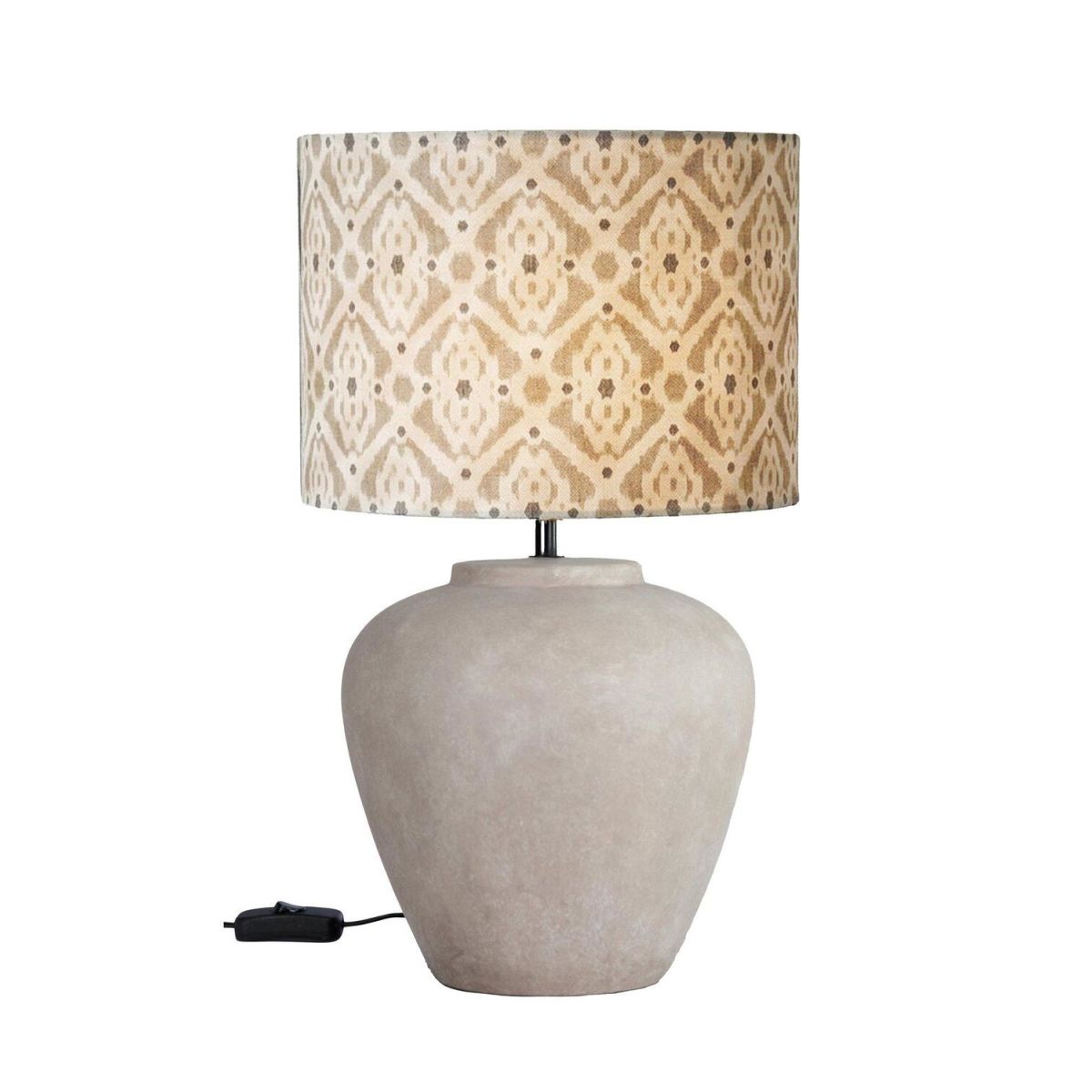 PR Home Lilly Tischleuchte; 50x35x50 cm (LxBxH); beige