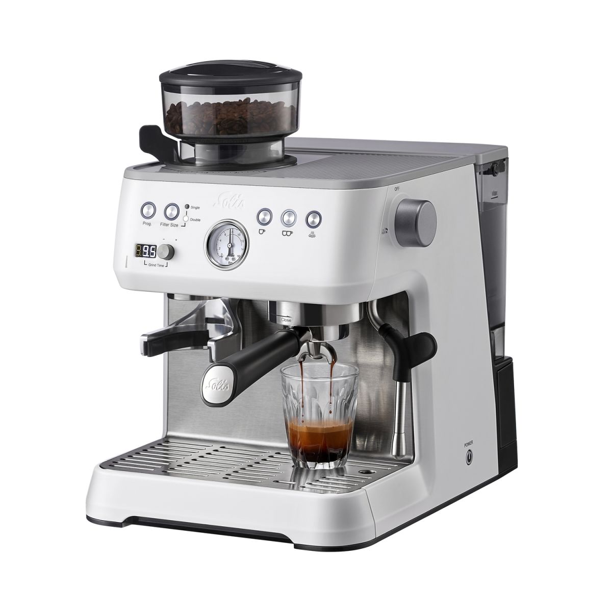 Solis Grind & Infuse Perfetta weiß; weiß