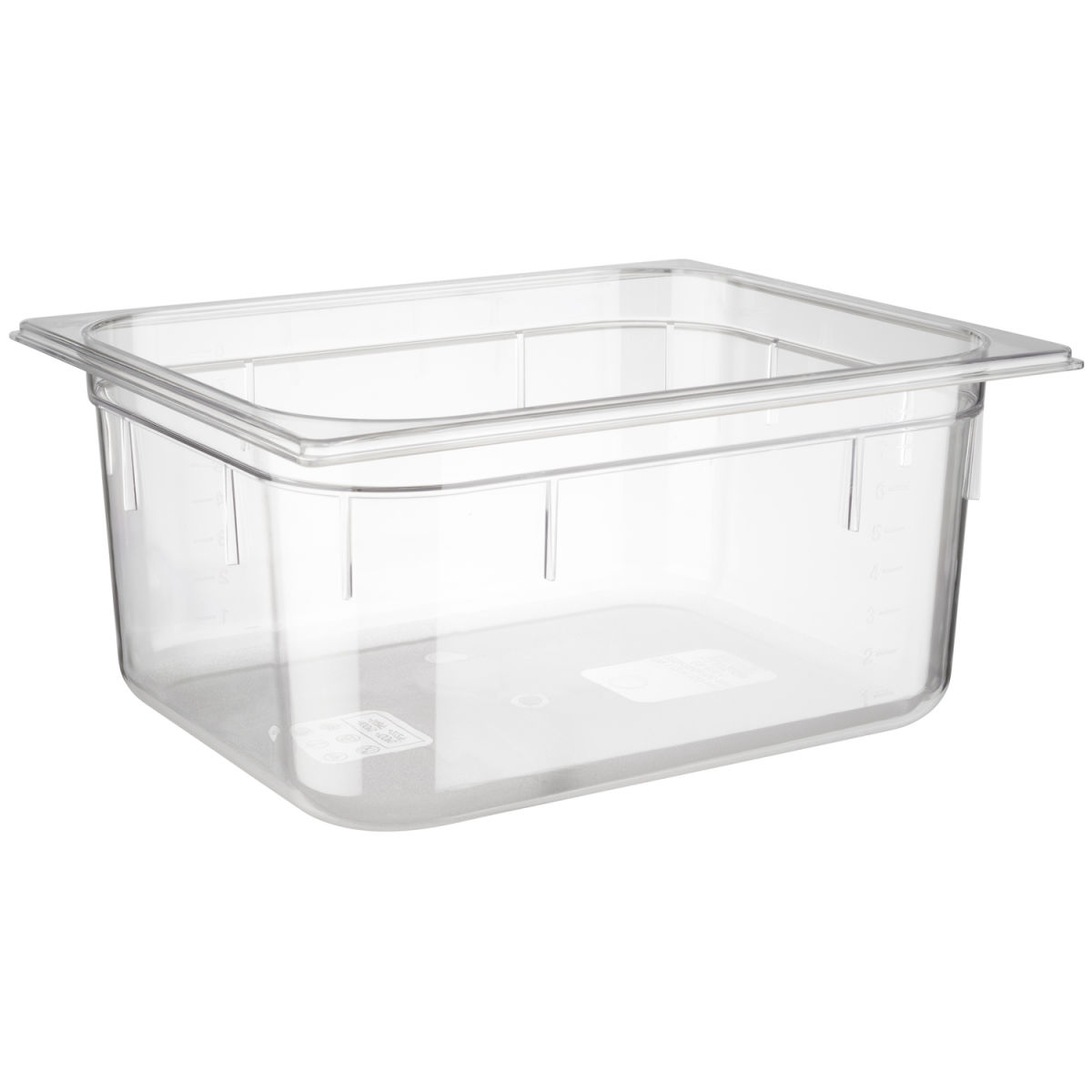 APS GN 1/2 Behälter, Polycarbonat GN 1/2, 8.9 l, 32.5x26.5x15 cm (LxBxT); transparent