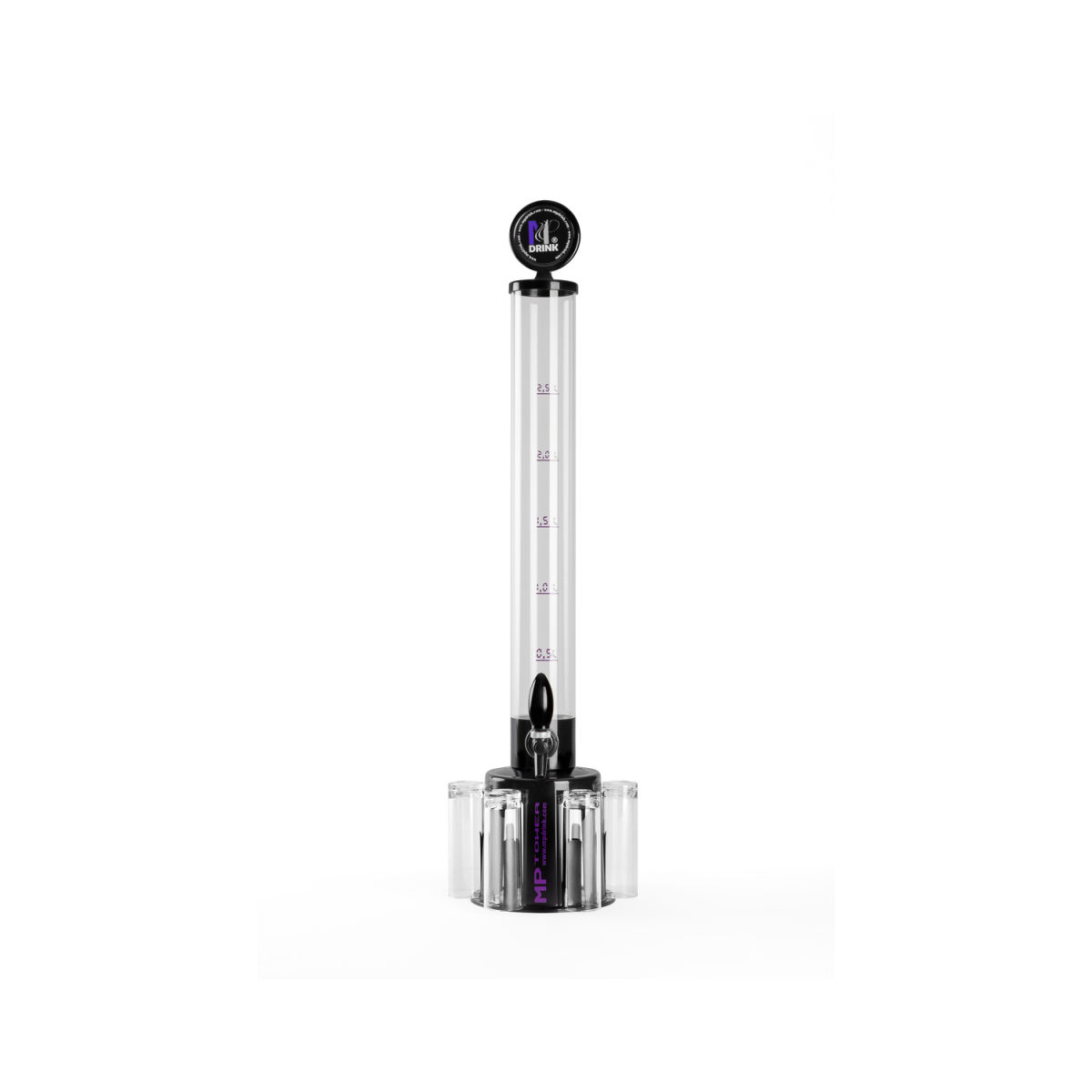 MPDrink MP Tower Getränkespender ABS 2500 ml, 26x96 cm (ØxH); schwarz