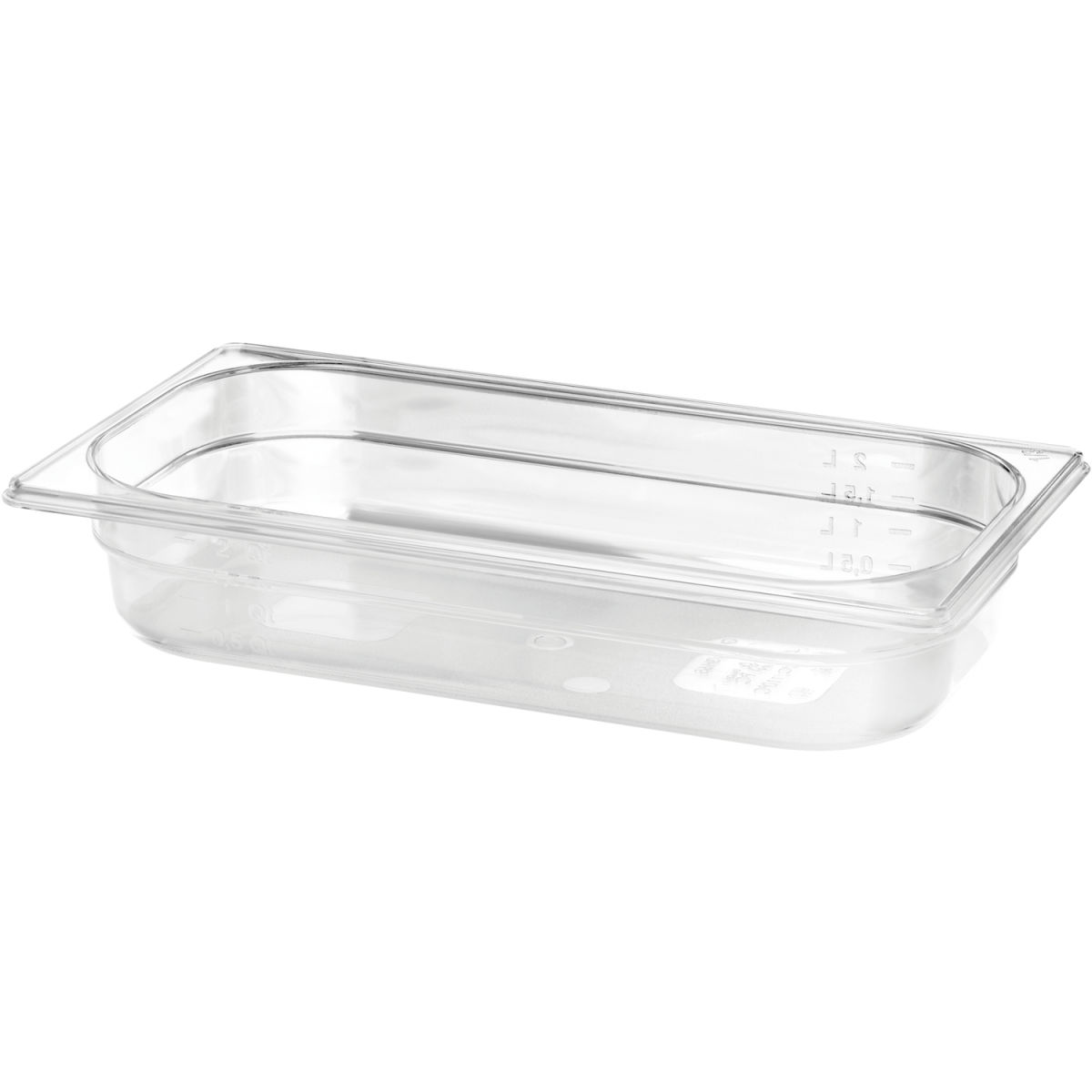 Schneider Behälter GN 1/3 Polycarbonat GN 1/3, 2.5 l, 6.5 cm (T); transparent