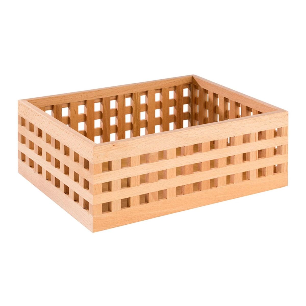APS Box BROTSTATION, Buchenholz 34x26x12.5 cm (LxBxH); natur; rechteckig