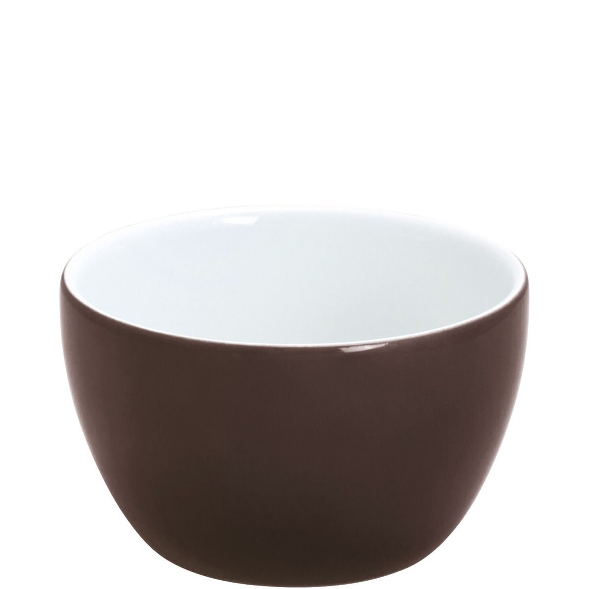 Kahla Zuckerschale Pronto Colore 260 ml, 9.7x5.9 cm (ØxH); cocabraun; rund