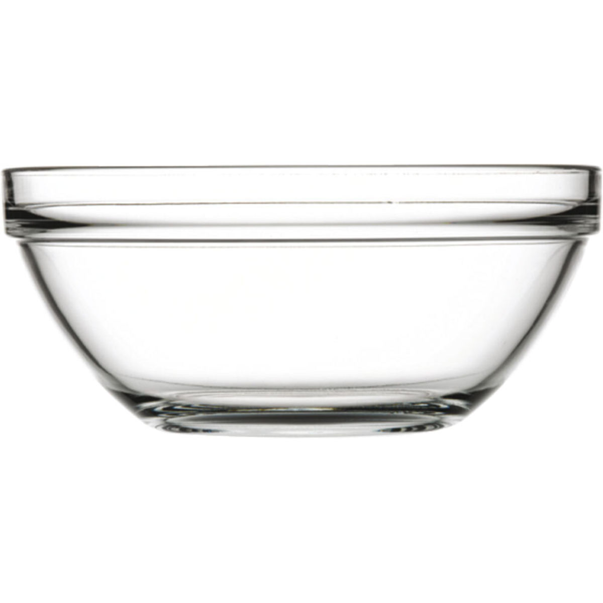 Pasabahçe Glasschüssel 3700 ml, 26.2x11.3 cm (ØxH); transparent; 6 Stück / Pack