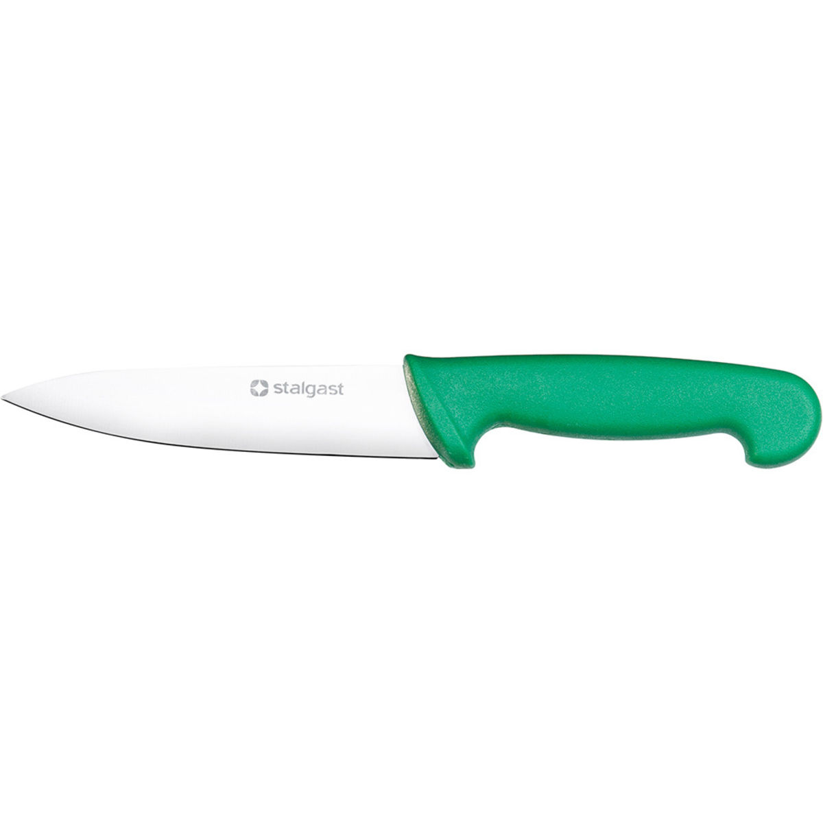 Stalgast Küchenmesser, HACCP, Edelstahlklinge 22 cm (L); grün