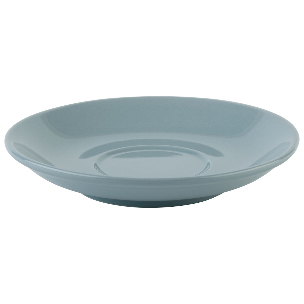 APS Kaffeeuntertasse SNUG, Porzellan 14.5x14.5x2.5 cm (LxBxH); vintage blau; 6 Stück / Pack