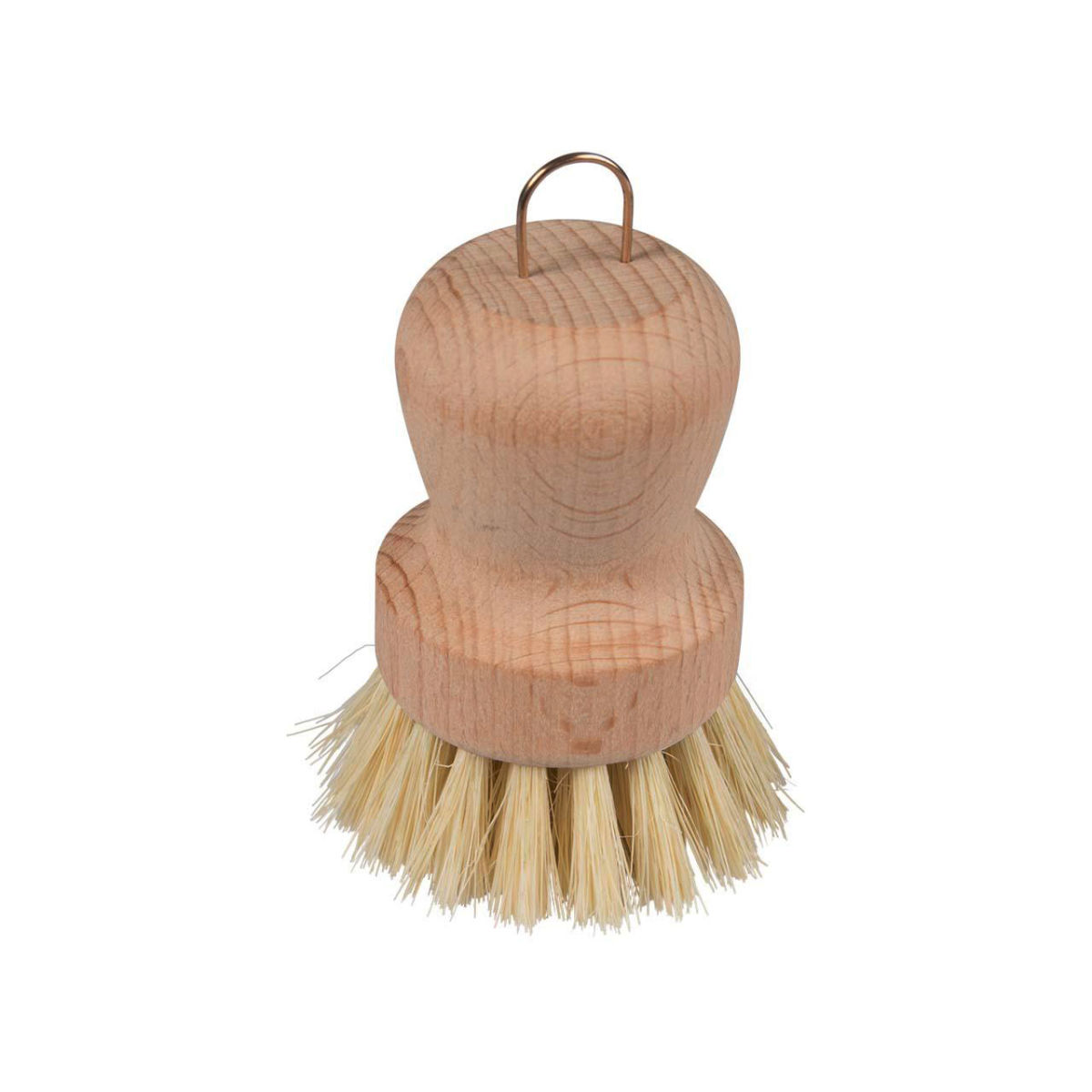 memo Holz-Topfbürste mit mittelfesten Naturborsten; natur