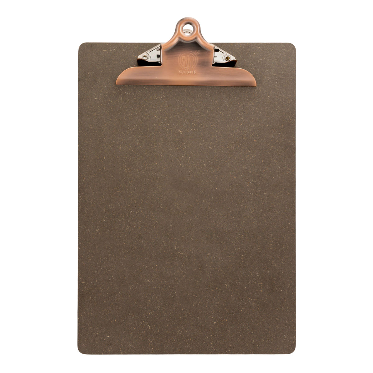 Portamenu A4 con clip in acciaio inox - Marrone Securit; 23x35 cm (LxH); multicolore