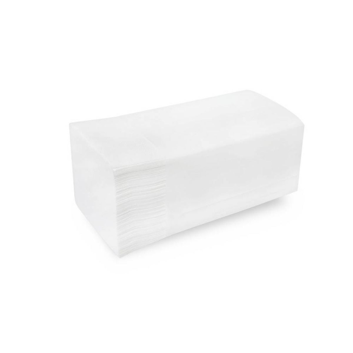 Plock Papierhandtuch, V-Falz, 2-lagig, hochweiß; weiß; 3200 Stück / Pack