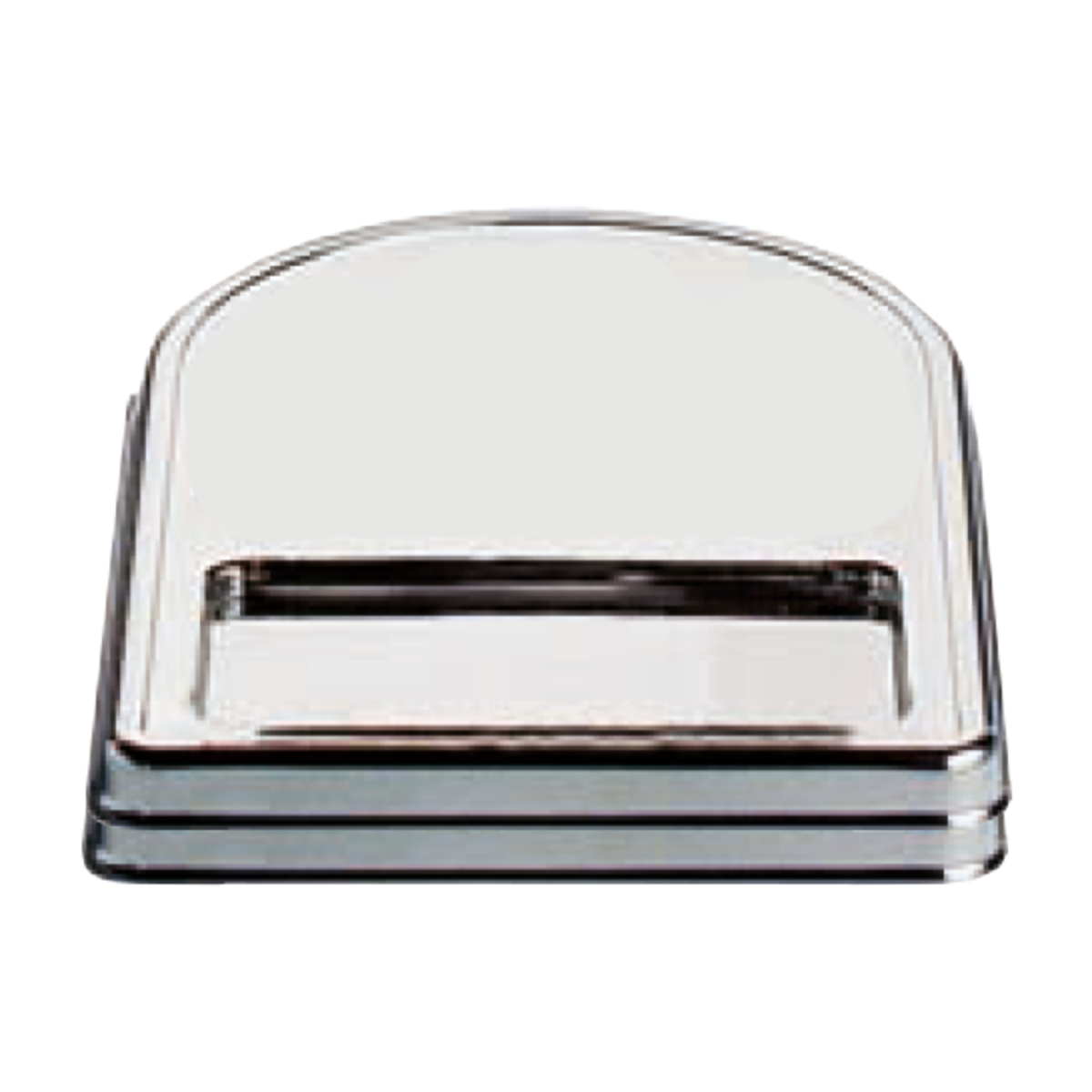 APS Bodenplatte zu Saftdispenser DUO TOP FRESH 42.5x35x3 cm (LxBxH); silber; rechteckig